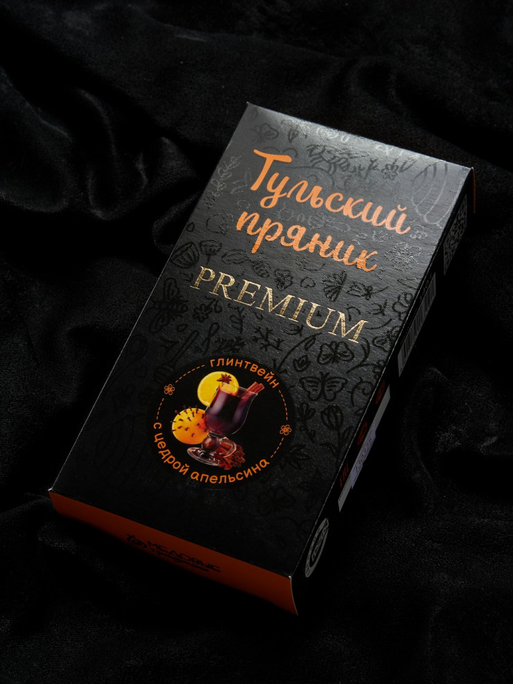 Тульский пряник "Глинтвейн с цедрой апельсина" 140 гр Тульский пряник "Глинтвейн с цедрой апельсина" 140 гр