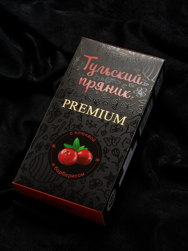 Тульский пряник "С клюквой и барбарисом" 140 гр Тульский пряник "С клюквой и барбарисом" 140 гр