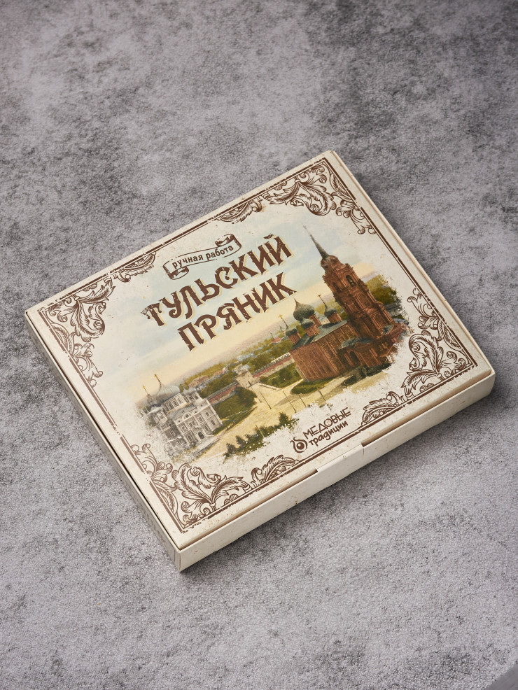 Тульский пряник "Птички" в винтажной коробке 750 гр Тульский пряник "Птички" в винтажной коробке 750 гр