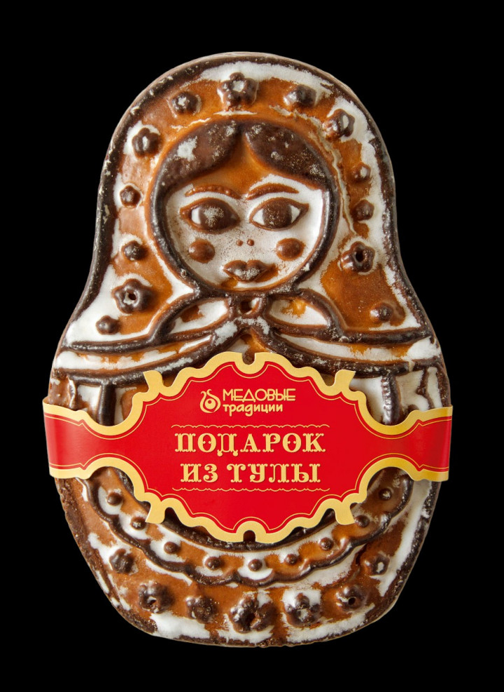 Тульский пряник "Матрешка" 350 гр Тульский пряник "Матрешка" 350 гр
